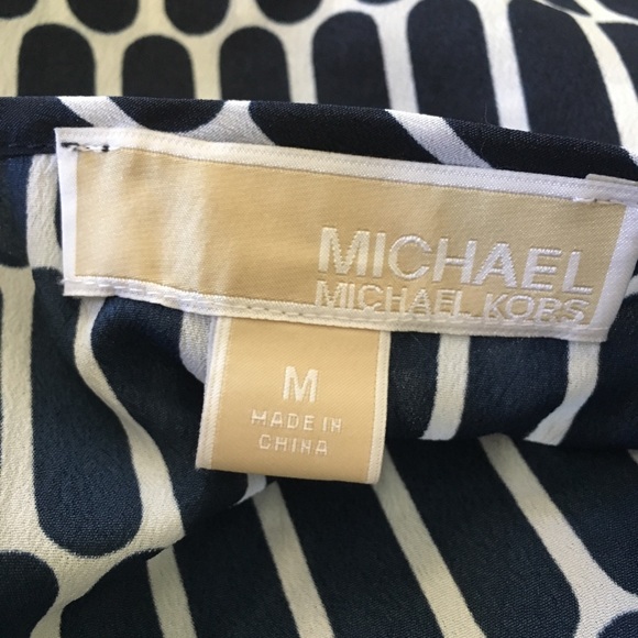 Sz medium Michael Kors smock waist top - Picture 5 of 6